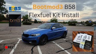 Bootmod3 bm3 Flex Fuel Sensor Kit Install B58! #bmw #flexfuel #bm3 #protuningfreaks