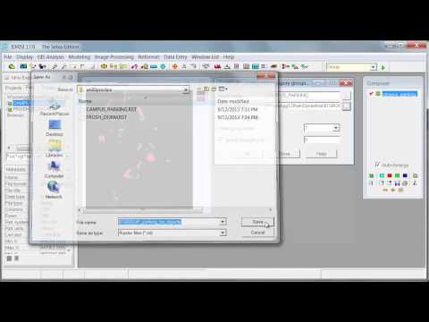 201 Make object raster with GROUP