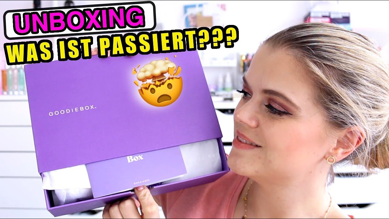 GOODIEBOX UNBOXING | HIER IST ETWAS SCHIEFGELAUFEN... ☹️
