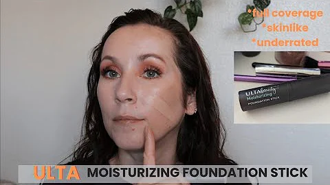 Ulta Beauty Moisturizing Foundation Stick! UNDERRATED GEM FROM ULTA 💎 Review + Demo