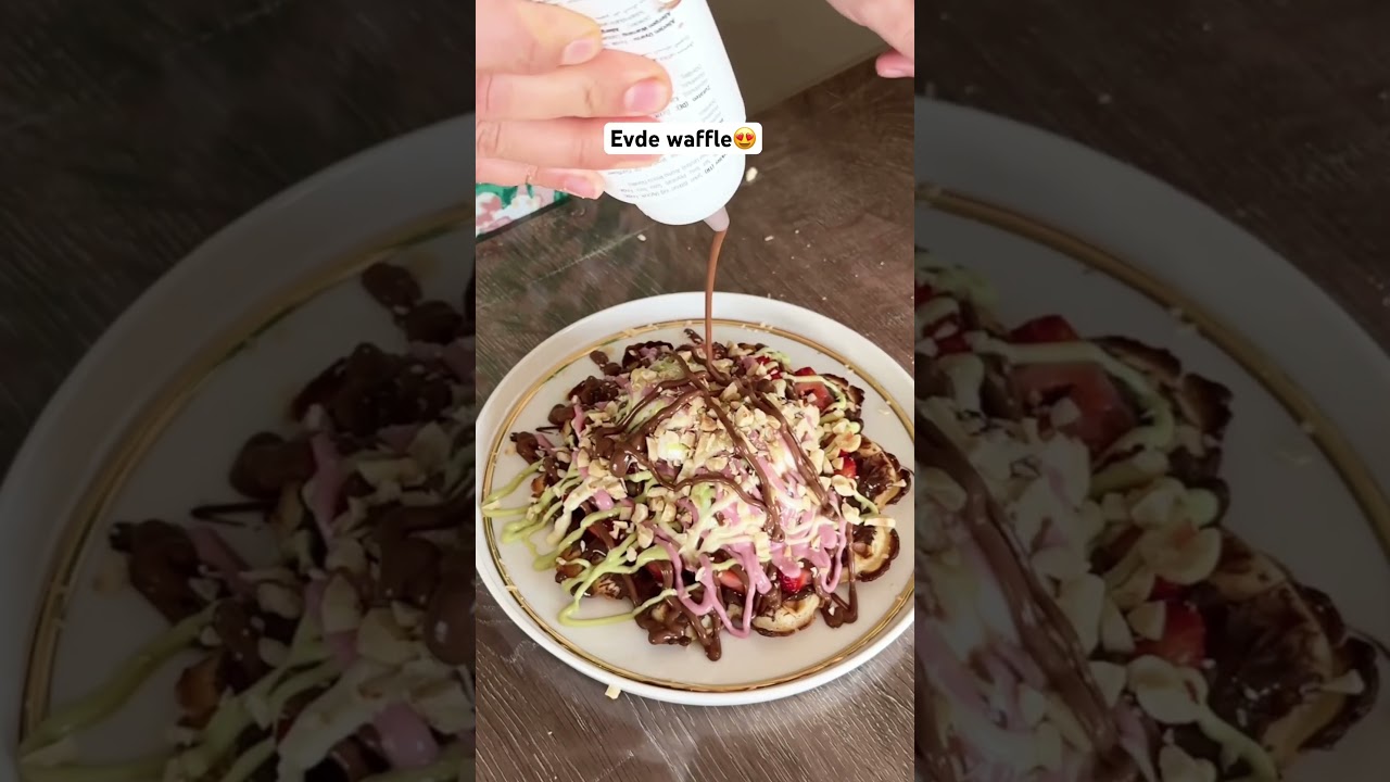 Evde #waffle #pratiktarifler #yemektarifleri #pasta #reklam Evde #waffle #pratiktarifler #yemektarifleri #pasta #reklam