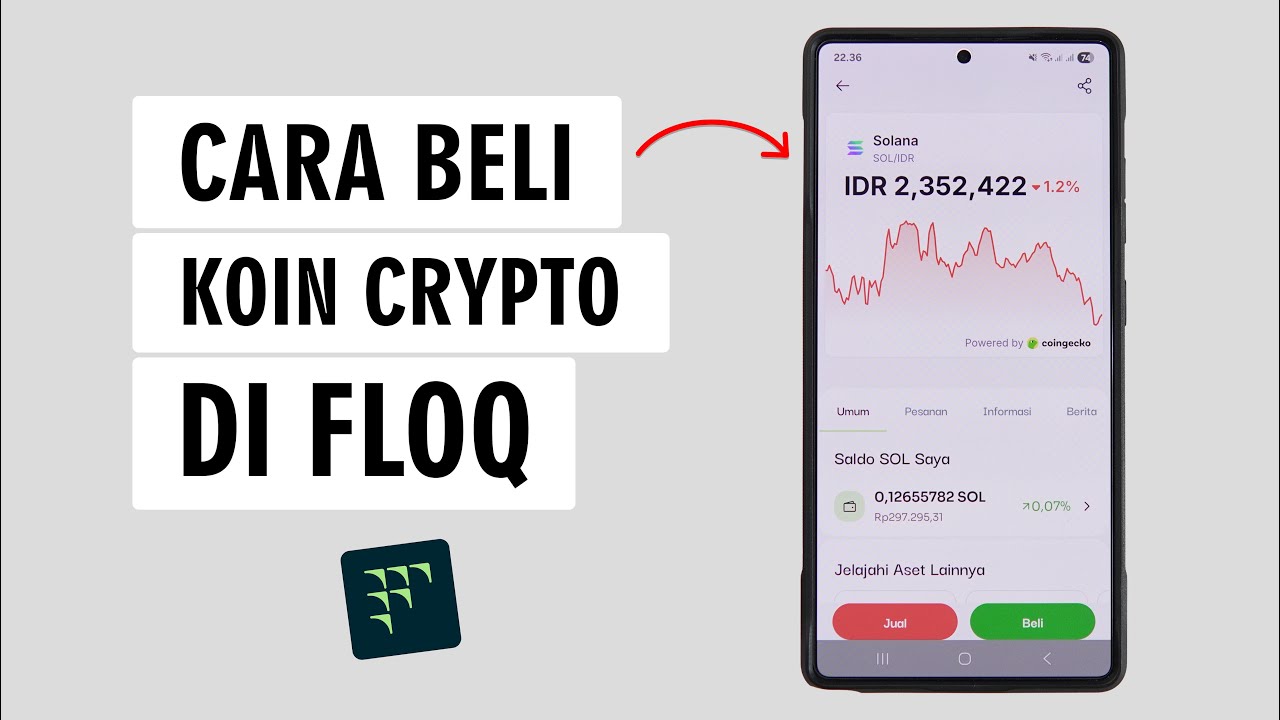 Cara Membeli Koin Kripto di Aplikasi Floq