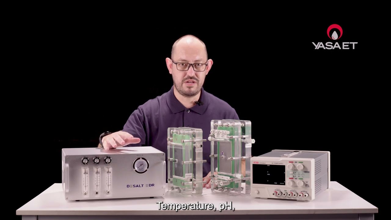 Electrodialysis & Bipolar Electrodialysis Test Equipment Presentation in 1 Minute - DESALT