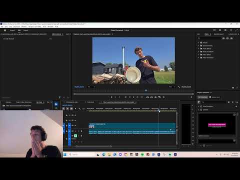 First stream = Edit a video with me