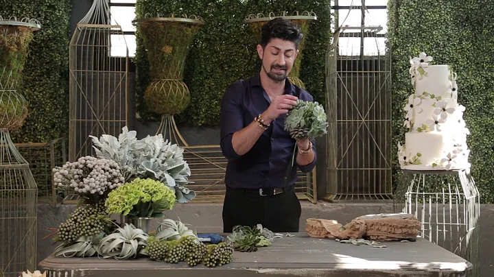 DIY Succulent Bridal Bouquet