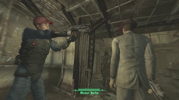 Saving Lucas Simms Killing Mr. Burke Fallout 3