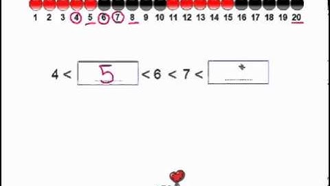MathABC.com: Numbers: Fill in the missing numbers (up to 20)