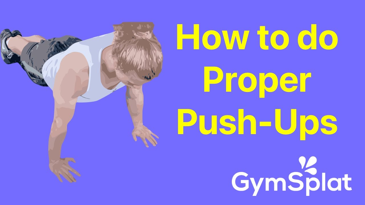 How to do Push Ups with Perfect Form - YouTube