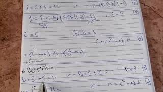 cyber security - RSA method | شرح طريقة