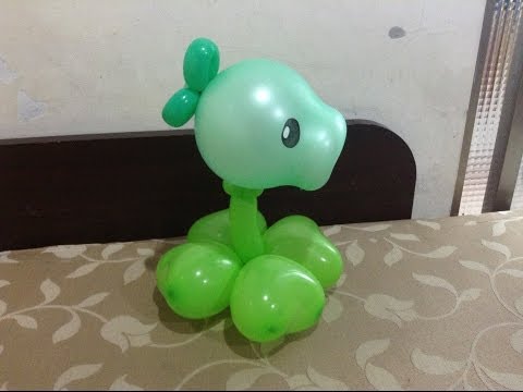 changsunny造型氣球 植物大戰殭屍 balloon plants vs zombies