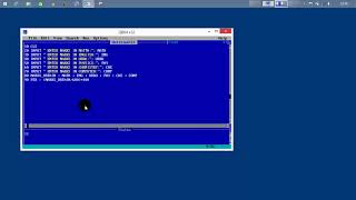 how to install ,run ,and use gw basic LESSON 19