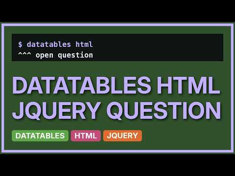 Why do I have a JS error "i is undefined jquery.datatables.min.js"?