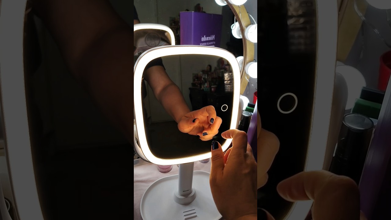 Is This Smart Mirror Worth the Money??? Mucado Light Up Magnifying Makeup Mirror Demo and Review!!