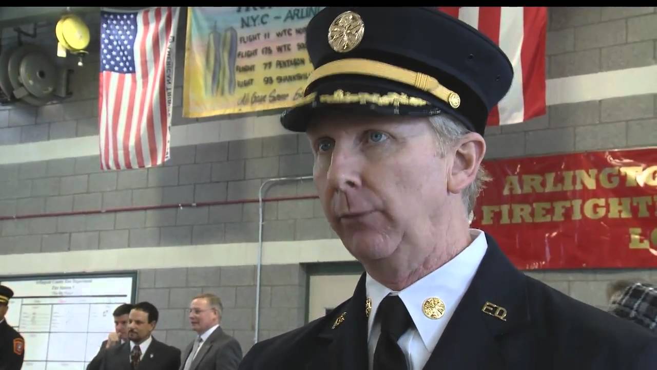 NewsMakers: Presentation of Pentagon Stone to Arlington County Fire Dept.