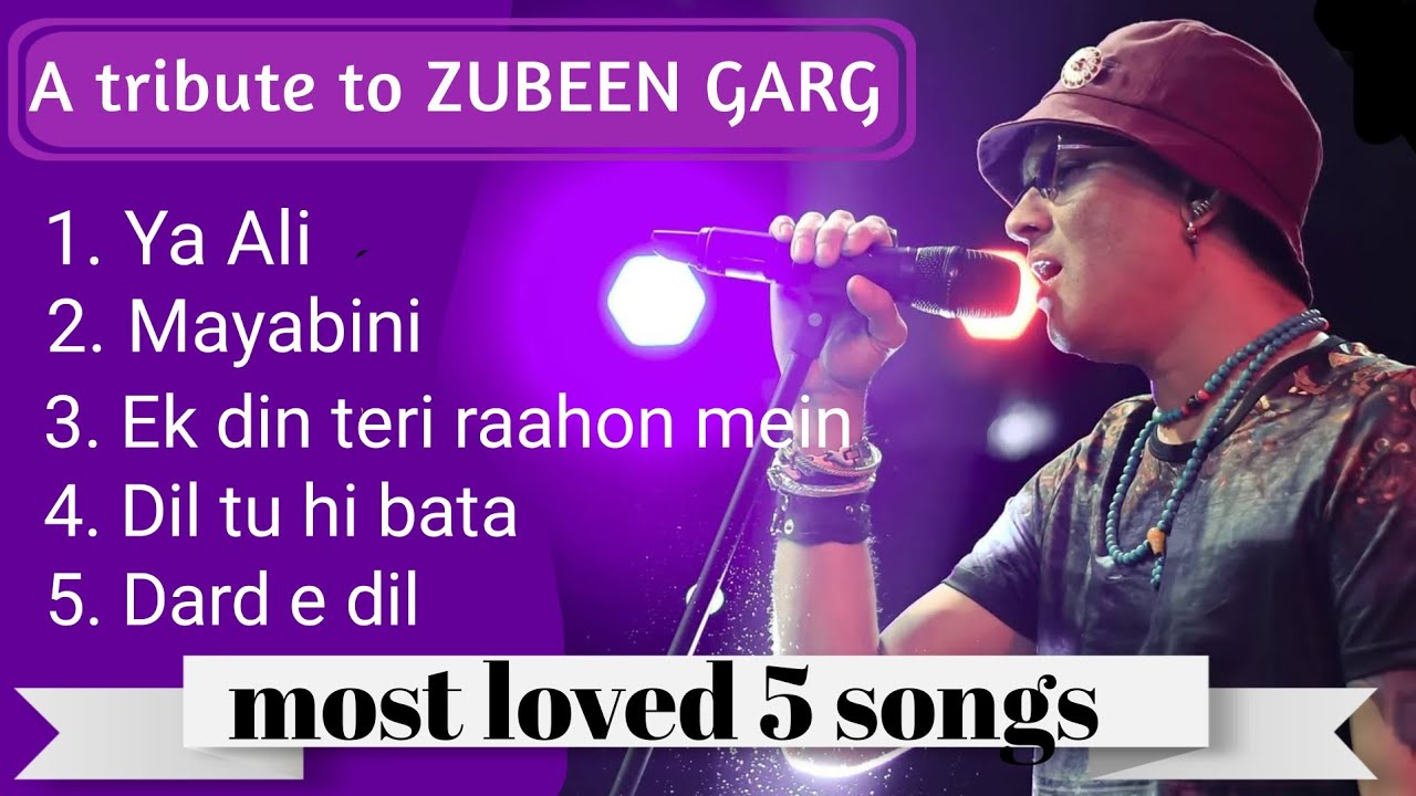 A Tribute to ZUBEEN GARG..🫡🙏.