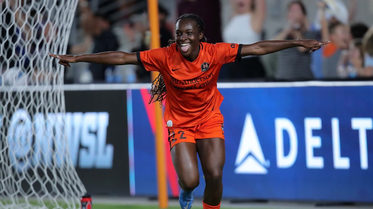Michelle Alozie Goal Houston Dash vs Washington Spirit Highlights