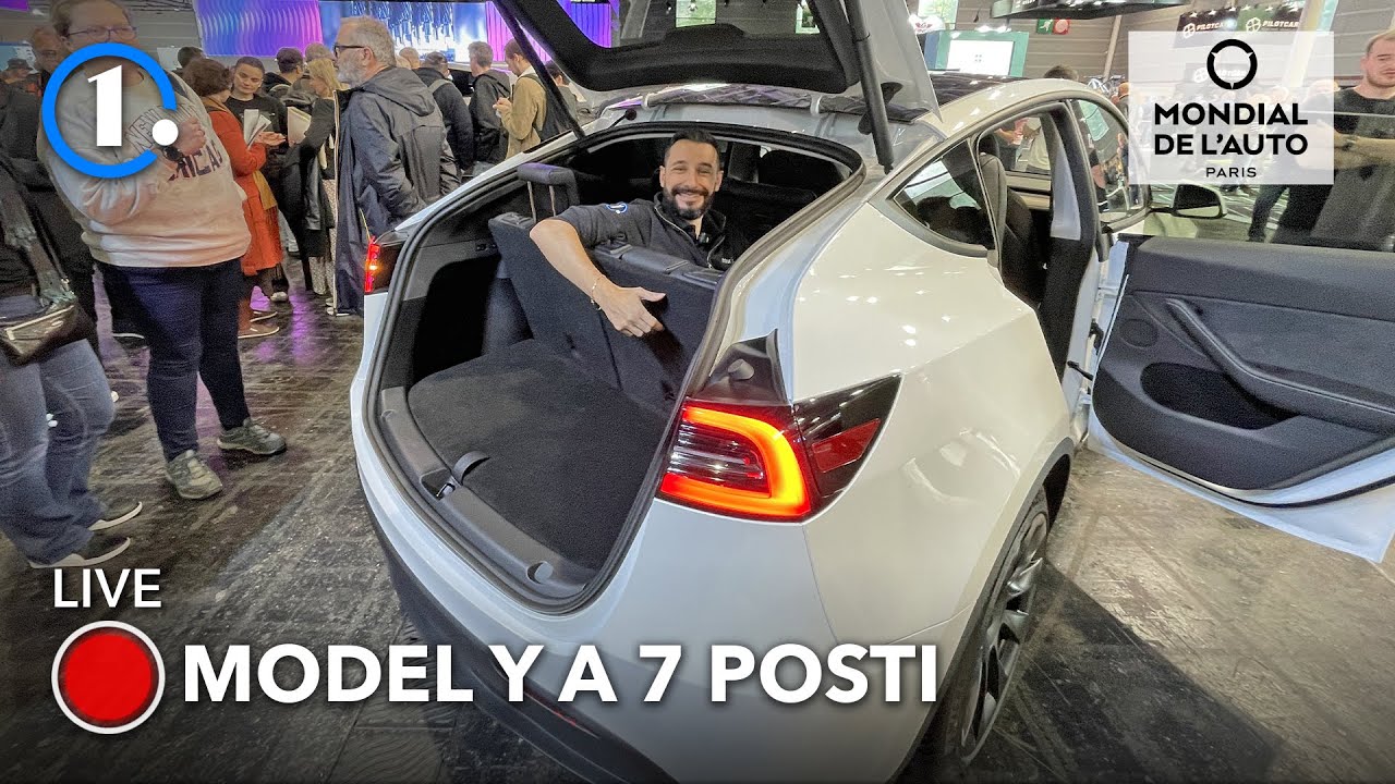 Model Y: Ecco la 7 posti! Arriva in Italia a 54.490 euro