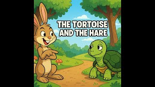 Tortoise vs Hare 🐢🐇 | Animated Moral Story for Kids | Who Wins the Race