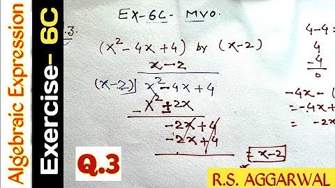 Exercise- 6C | Qus- 3 | Class 8 | Operations On Algebraic Expressions | R S AGGARWAL  #mvo #algebra