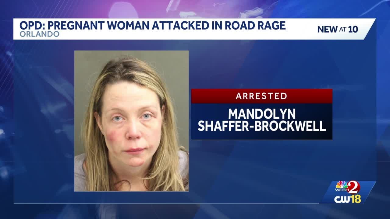 Woman arrested after assaulting 2 women, police officer in Orlando road rage incident