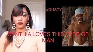 CYNTHIA G IS A BLACK MAN WORSHIPING DUSTY LOVER WHO CANT ADMIT IT