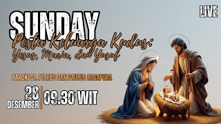 Download Lagu Live Misa III, Pesta Keluarga Kudus Yesus, Maria \u0026 Yusuf, 28 Desember 2025, MP3