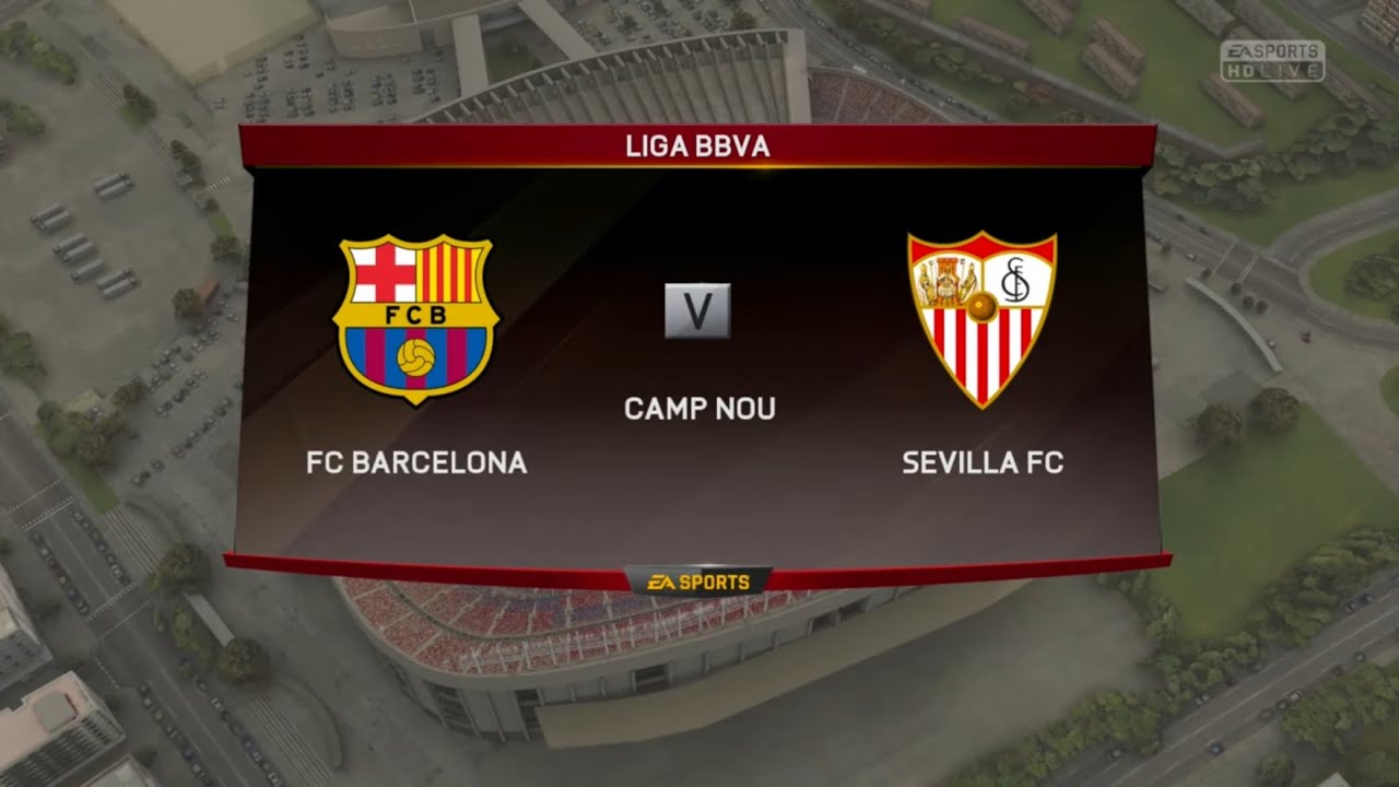 FIFA 16 (PS5) Gameplay - FC Barcelona vs Sevilla