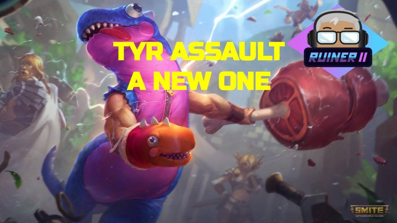Tyr Assault. Incredible Back and Forth, Counter Build, and Backline Bully. Smite Casuals