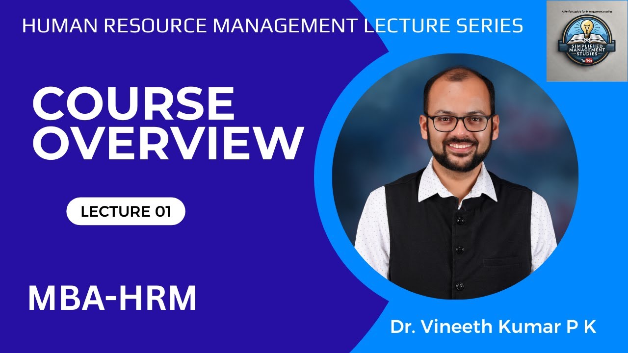 Hrm Course Video Human Resource Management Course Overview | HRM Lecture Series ...