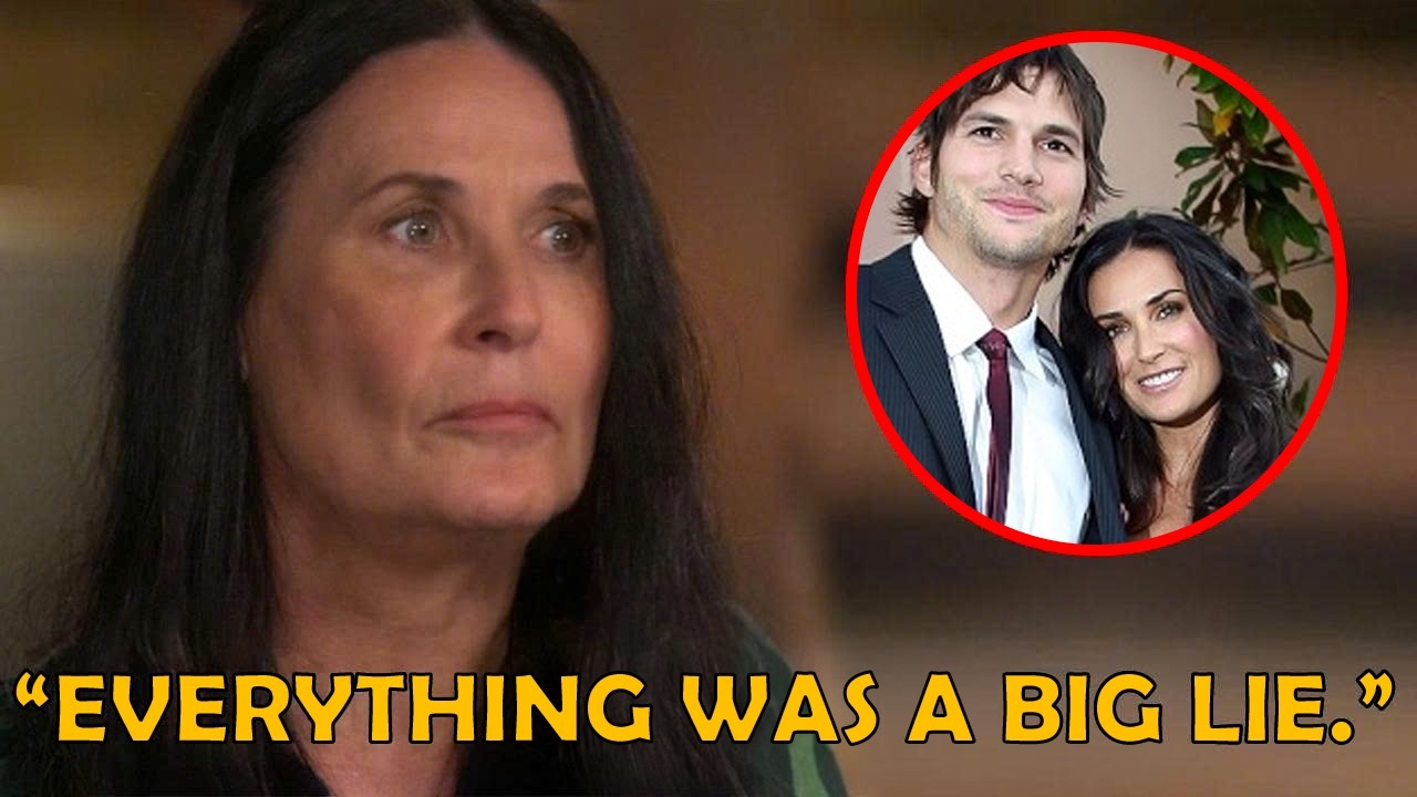 At 62 , Demi Moore Revealed the Darkest Secret of Ashton Kutcher
