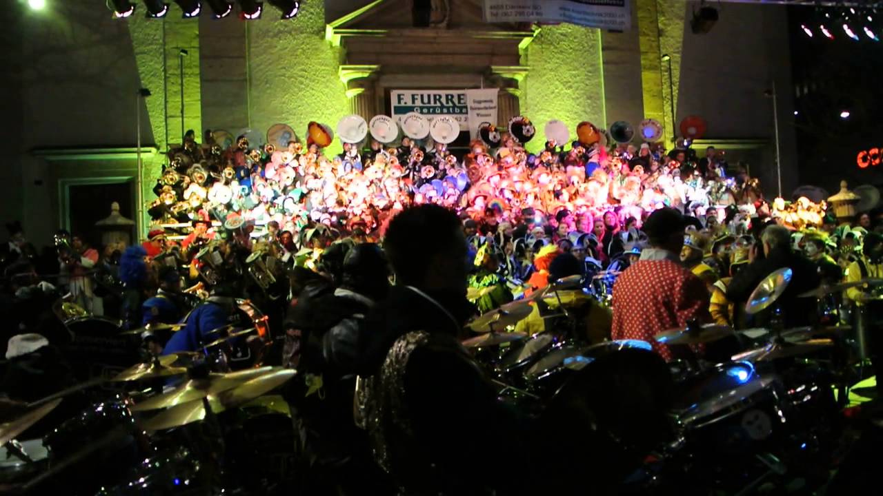 Aber dich gibt's nur einmal für mich - Monsterkonzert Guggenabend Olten 2015