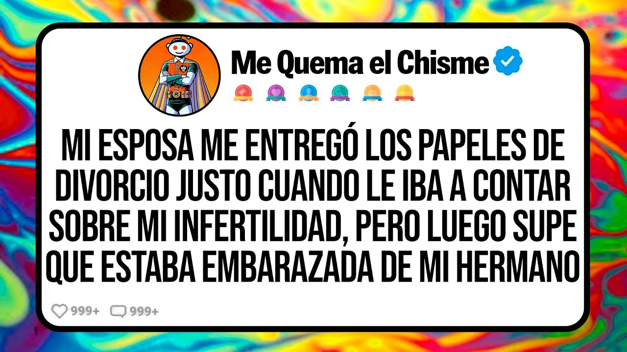 Mi ESPOSA Me Entregó los Papeles de Divorcio Justo Cuando Le Iba a Contar Sobre Mi Infertilidad...