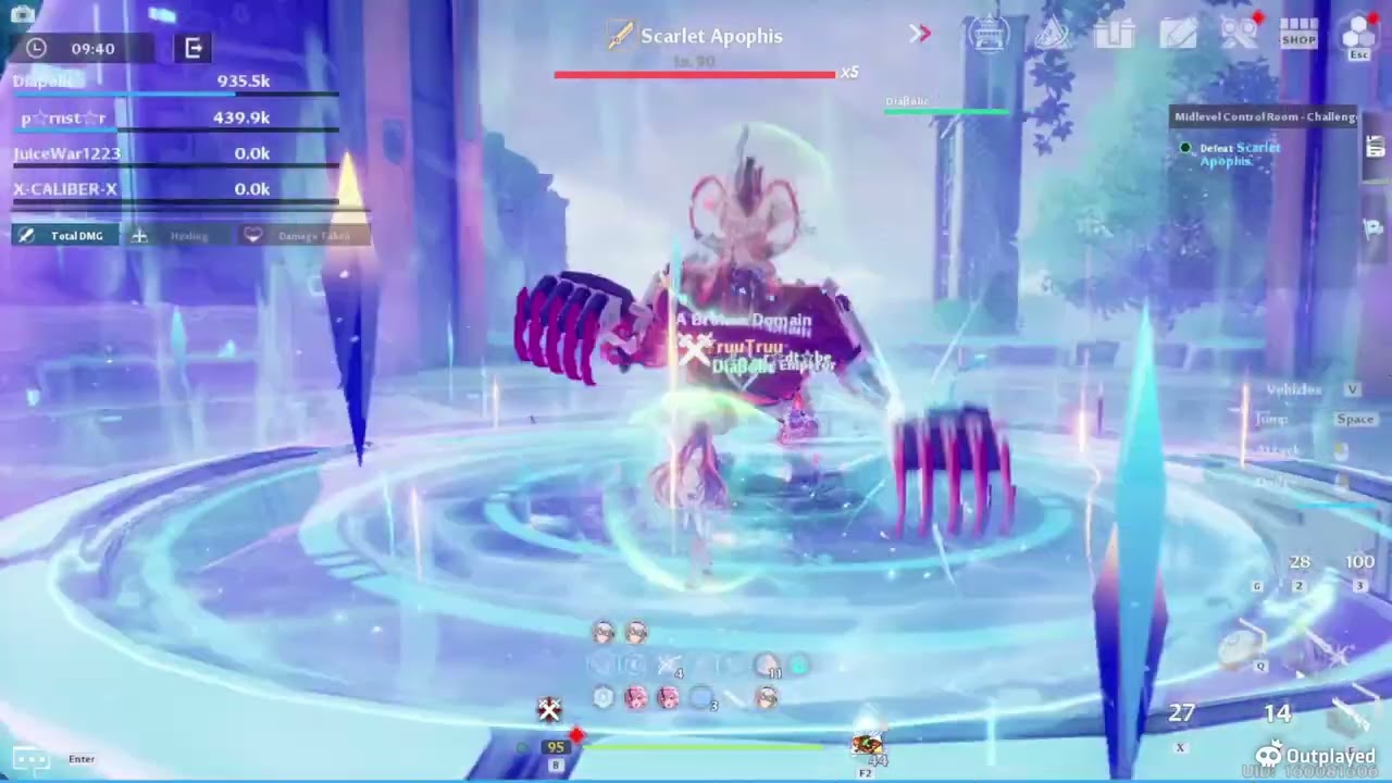 Tower of Fantasy -100 Apophis Raid Challenge Assist in a day. SEA