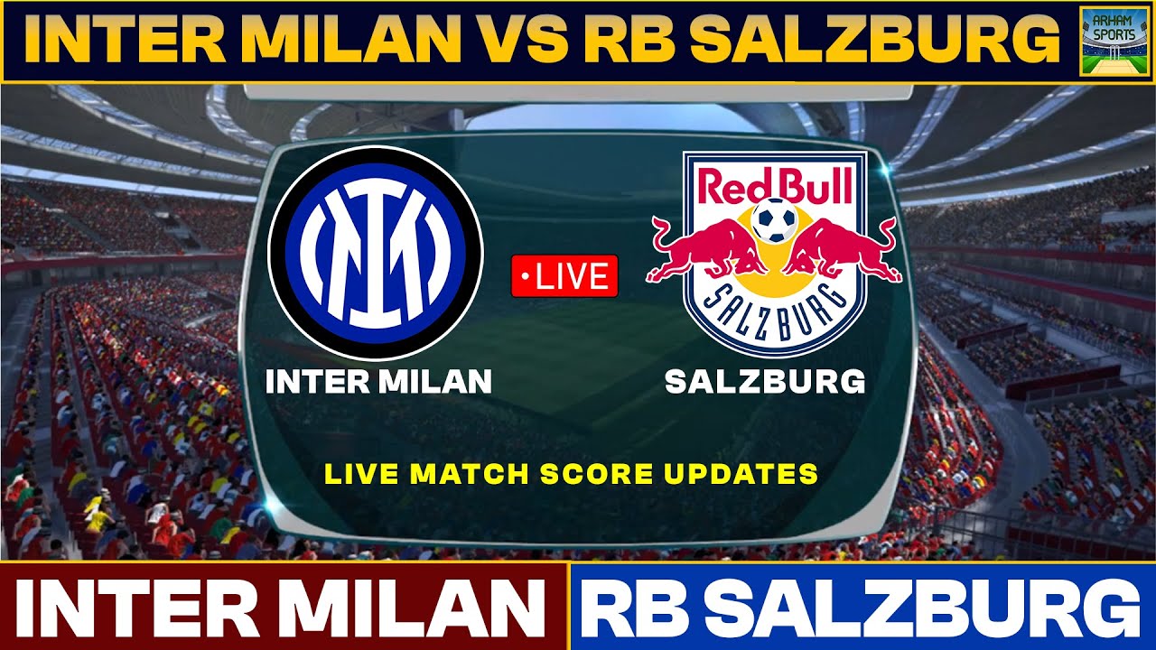 RB Salzburg vs Inter Milan, Club Friendly 2023 Live Streaming Online in  India: How To Watch Pre-Season Football Match Live Telecast On TV &  Football Score Updates in IST?