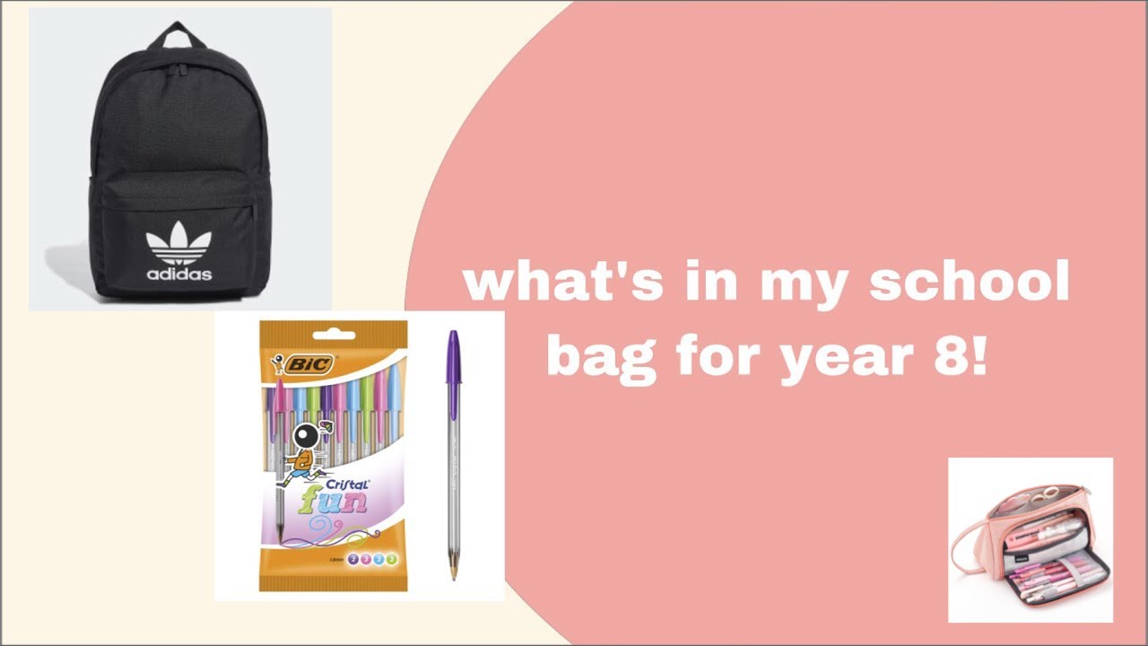 What’s In My School Bag 2020 YouTube