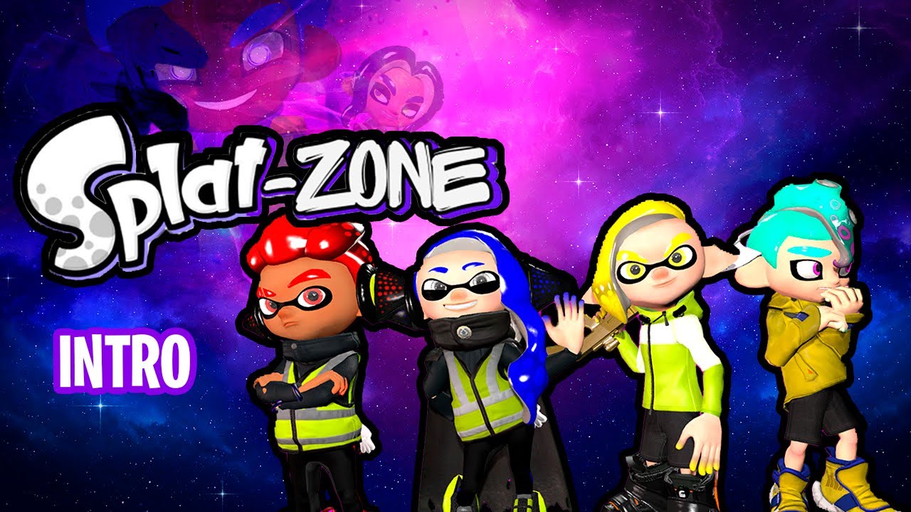 Splat-Zone - Вступительная заставка 1 сезона (анимация Splatoon для GMOD)