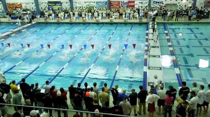 NYS Federation Meet Prelims, 2nd Heat 50 yd. frees...