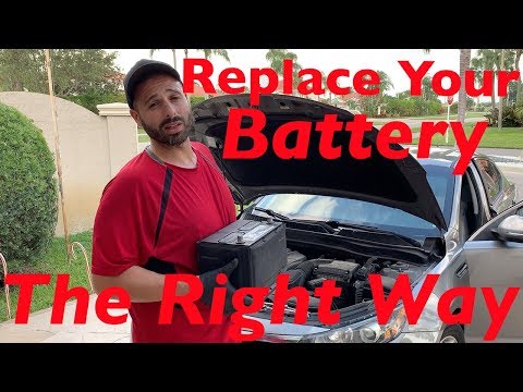 How to change a car battery without loosing memory in MODERN CARS!!!