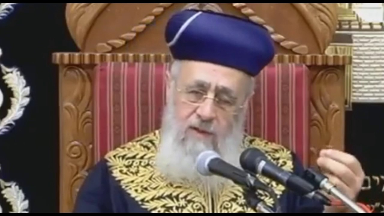 הראשל"צ הרב יצחק יוסף: דין חלב עכו"ם