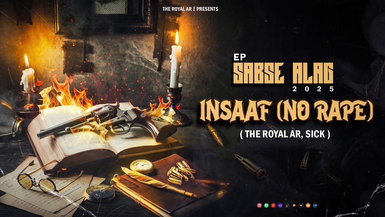INSAAF [NO RAPE] The Royal AR X Sick | official Audio [SABSE ALAG] 2025
