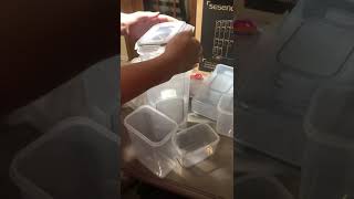 Review And Unboxing Of Sesseno Food Storage Container Set