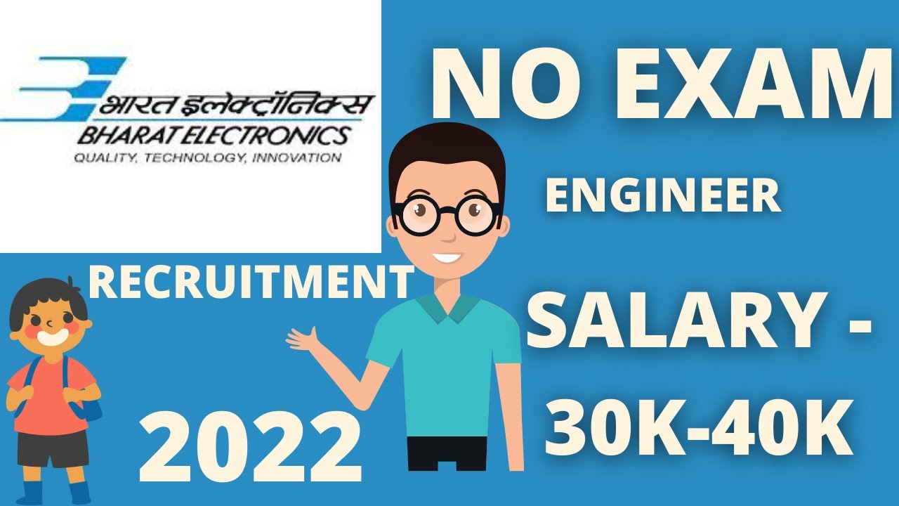 BEL Recruitment 2022 FOR ENGINEERS | NO EXAM | ONLY INTERVIEW | JOB IN MUMBAI |