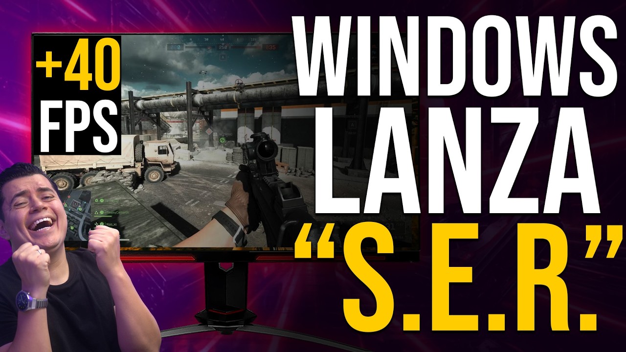 Windows lanza S.E.R. y da +40% en RTX de RENDIMIENTO