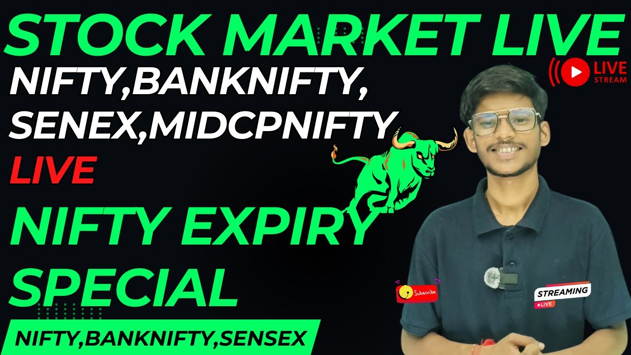 🔴NIFTY EXPIRY SPECIAL | BANKNIFTY | SENSEX Live Analysis & Trading Guidance – Droppers Academies