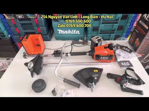 Video Máy cắt cỏ AEG pin 58v - DATE 2020 Dụng cụ cầm tay,... - youtube