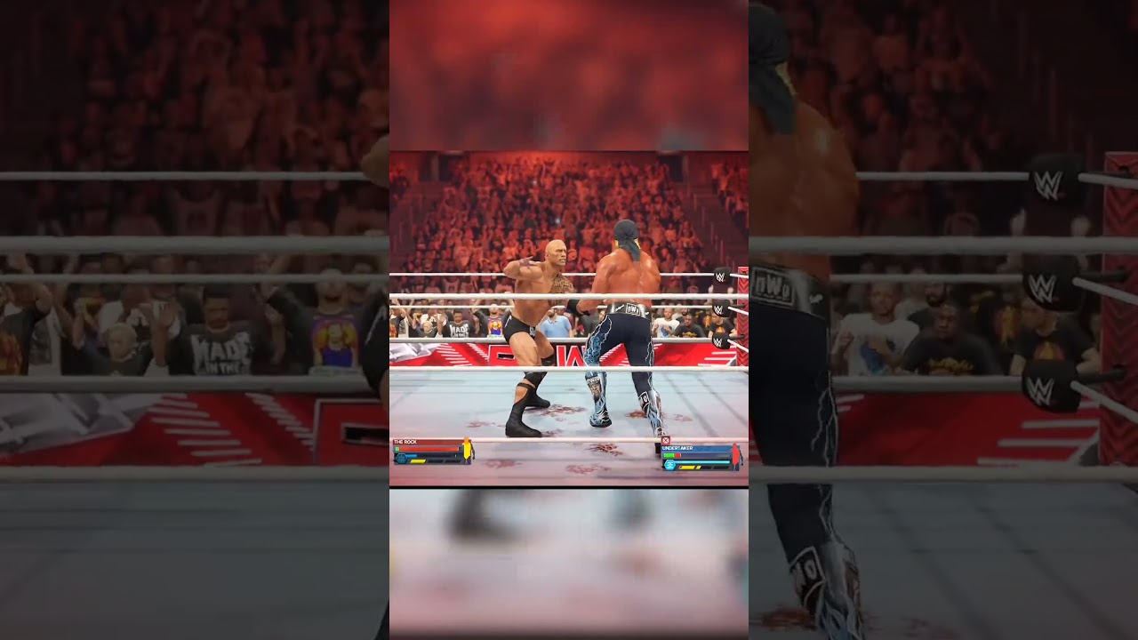 💀 DEADMAN Meets THE ROCK! Epic RAW Tag Match 🥶🏆 