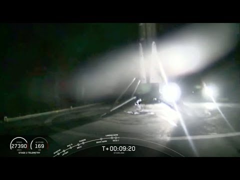 Video till SpaceX har skjutit upp 60 stycken Starlink-satelliter