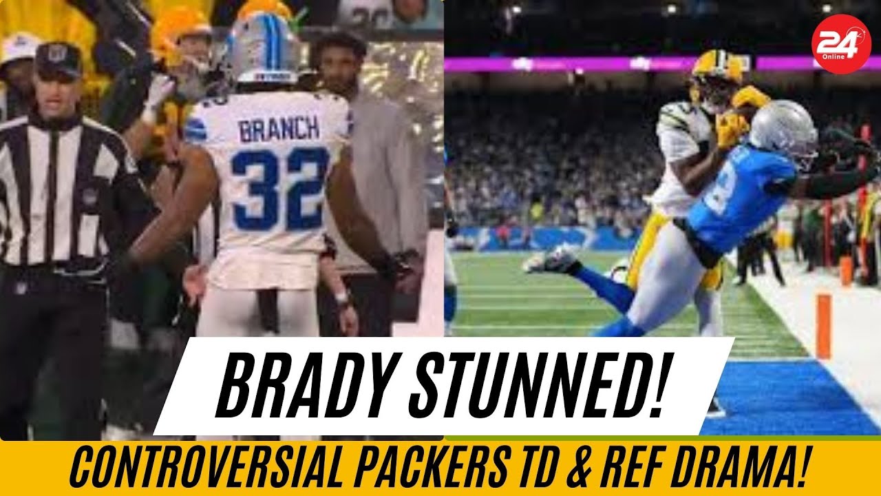 Брэди в шоке! Скандальная драма с тачдауном и рефери «Пэкерс»!