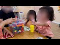 Teaching HOW MANY and I WANT Grammar to 2-3 YR OLDS | Gummy Bear Store Pretend Play | ESL Japan