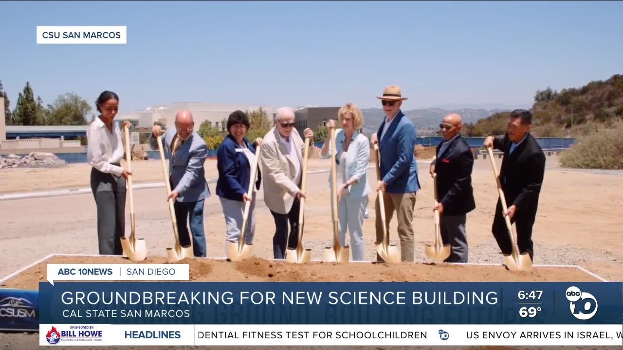 CSU San Marcos breaks ground on new science and engineering building